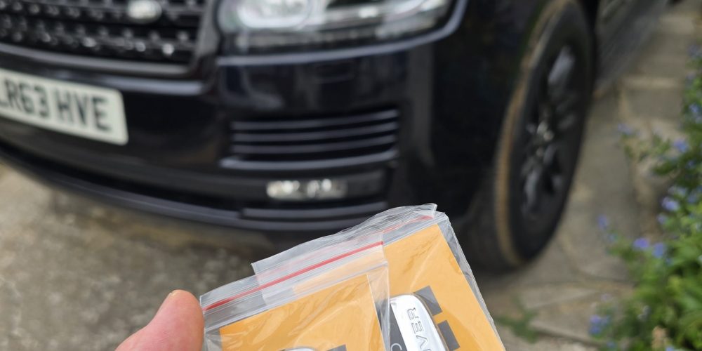 All keys lost keys programmed for Range Rover in Southchurch